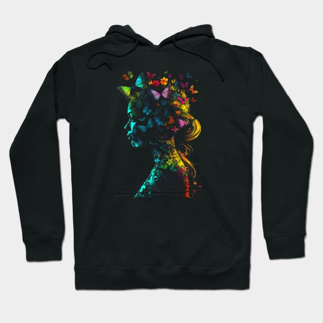 Psychedelic Fairy #5 Hoodie by Butterfly Venom